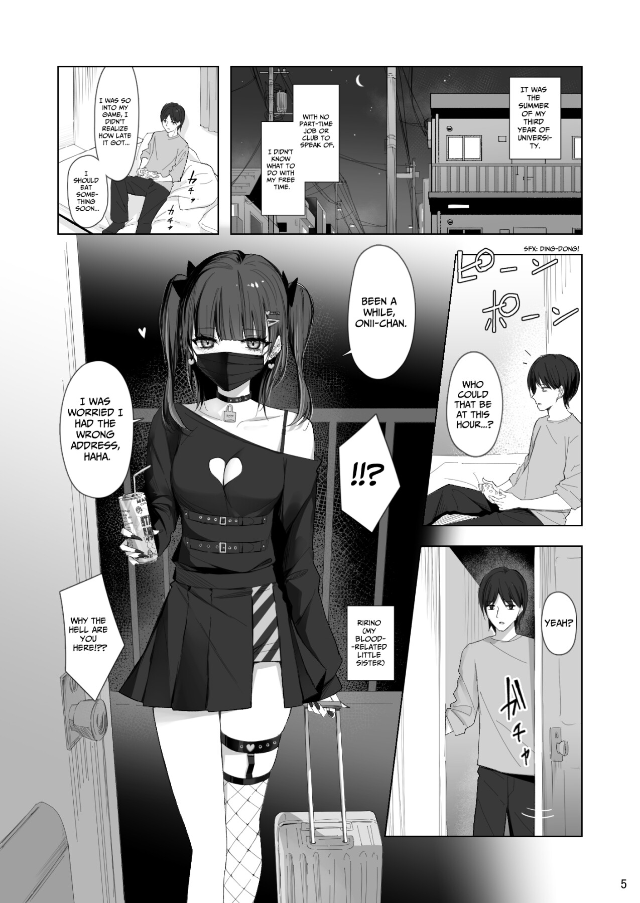 Hentai Manga Comic-Impertinent Girl Ririno-chan-Read-2